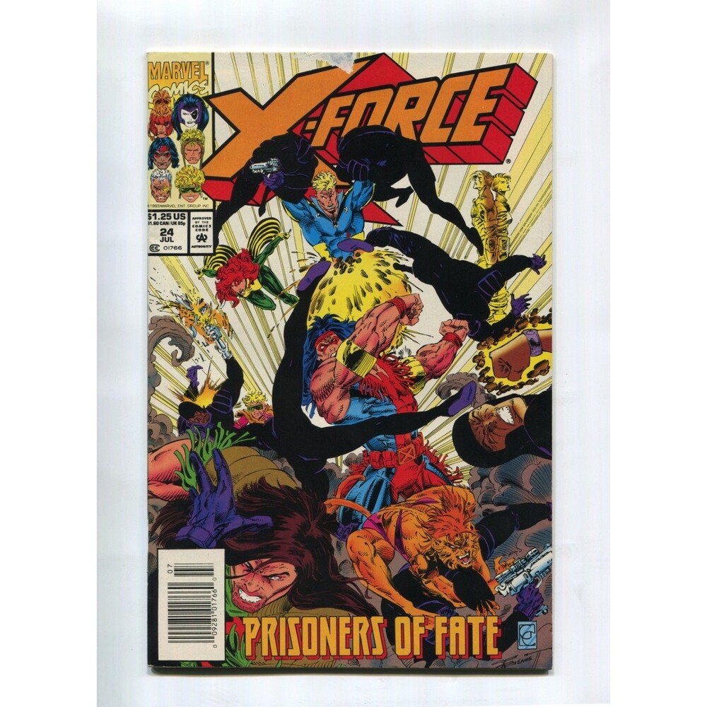 X-Force #24 Marvel Comics 1993 Newsstand Comic Book